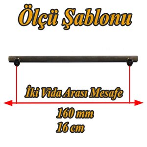 Doruk 160 Mm Eskitme Antik Sarı Metal Mobilya Mutfak Çekmece Dolap Dolabı Kulpu Kulbu Kulpları