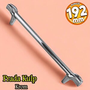 Prade 192 Mm Krom Kulp Metal Mobilya Çekmece Mutfak Kapak Dolap Kulpları Dolabı Kulbu Kulpu