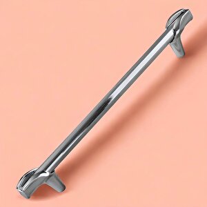 Prade 192 Mm Krom Kulp Metal Mobilya Çekmece Mutfak Kapak Dolap Kulpları Dolabı Kulbu Kulpu