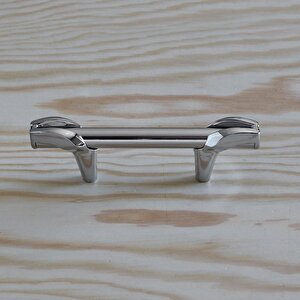 Prade 64 Mm Krom Metal Kulp Mobilya Çekmece Mutfak Kapak Dolap Kulpları Kulbu Dolabı Kulpu