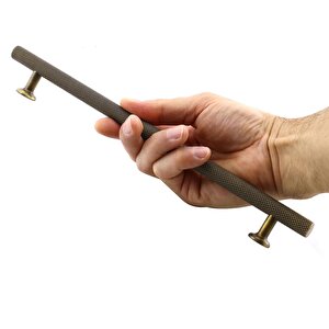 Doruk Kulp 192 Mm Antik Sarı Metal Mobilya Çekmece Mutfak Dolabı Dolap Kulpları Kapak Kulpu Kulbu