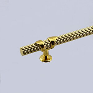 Emir Kulp Gold 224 Mm - 22.4 Cm Metal Mobilya Mutfak Çekmece Dolap Dolabı Kapak Kulbu Kulpu Kulpları