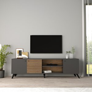 E1040 Lisa Tv Ünitesi Antrasit-sepet 180cm