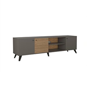 Bimossa E1040 Lisa Tv Ünitesi Antrasit-sepet 180cm