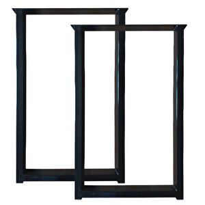 Kare Masa Ayağı Metal Ayak Metal Mobilya Ayağı 70x60 cm