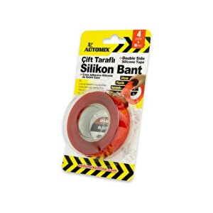 Çift Taraflı Silikon Bant 18mm X 4 Mt