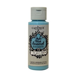 Enamel Cam Boyasi E-351 Mavi̇ Zi̇rkon 59ml