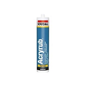 Acryrub Silikonize Mastik Beyaz 500gr