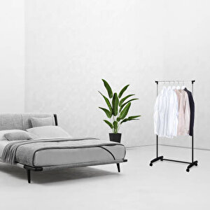 Handy Mate Nario Yükseklik Ayarlı Elbiseaskısı-siyah/krom 85x95-160x43 Cm
