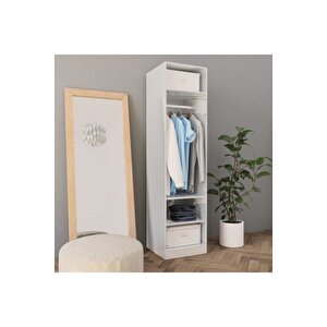 Tdesıgno Yen Giyinme Dolabı - Çok Amaçlı Dolap - Gardırop 40 Cm