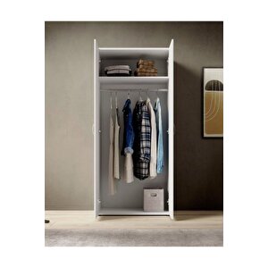 Ada Giyinme Dolabı - Çok Amaçlı Dolap - Gardırop 80 Cm