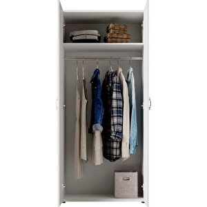 Ada Giyinme Dolabı - Çok Amaçlı Dolap - Gardırop 80 Cm