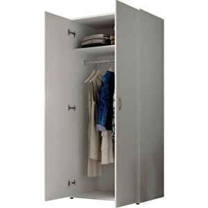 Ada Giyinme Dolabı - Çok Amaçlı Dolap - Gardırop 80 Cm