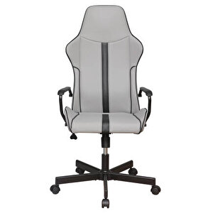 Adore Gaming Elite Oyuncu Ve Çalışma Koltuğu-gri S.deri 70x110-120x68,5 Cm