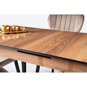 Melisa Star Mdf Açılır Mutfak Masa Takımı 60x100