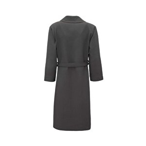Green Black Afra Erkek Pike Bornoz Pamuk Antrasit