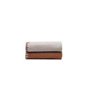 Vera 2'li Mutfak Havlusu %100 Pamuk Bukle-bukle Bej-terra 50x70 Cm