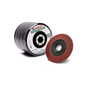 Bay-tec Mk0220 10lu Flap Disk 115x22mm Metal Ahşap Zımpara 40kum