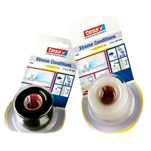 Tesa 4600 Xtreme Siyah Tamir Bandı 12bar Basınç Ve -65°c Ile +260°c Sıcaklık Dayanımlı İzolasyon Bant