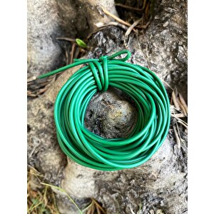 Fidan Bağlama İpi 10 Metre - 3 Mm Sera İpi Elastik Fide Bağlama Lastiği Bağ Dal Bitki Bağlama İpi 10 Metre
