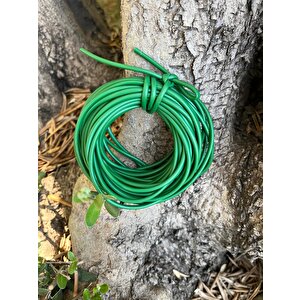 Fidan Bağlama İpi 10 Metre - 3 Mm Sera İpi Elastik Fide Bağlama Lastiği Bağ Dal Bitki Bağlama İpi 10 Metre