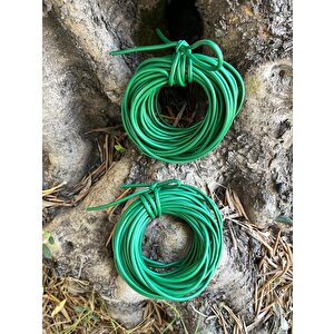 2 Adet Fidan Bağlama İpi 10 Metre - 3 Mm (toplam 20 Metre) Sera İpi Fide Bağ Dal Bitki Bağlama İpi 20 Metre