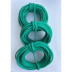 3 Adet Fidan Bağlama İpi 10 Metre - 3 Mm (toplam 30 Metre) Sera İpi Fide Bağ Dal Bitki Bağlama İpi