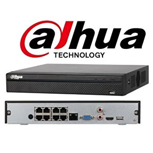 Nvr2108hs-8p-t 8 Kanal Poe Nvr Kayıt Cihazı