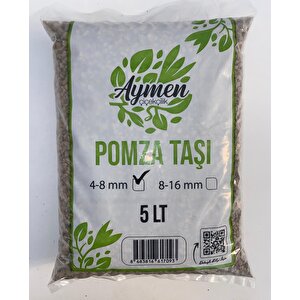 4-8 Mm Ponza Taşı - Tarım Pomzası 5 Lt Paket - 5 Litre Volkanik Ponza Taşı 5 Litre