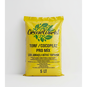 5 Litre Ithal Çok Amaçlı Bitki Toprağı Torf Cocopeat Ponza Taşı- Kokopit Özel Karışım Saksı Harcı 5 Litre
