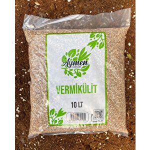 10 Litre Tarımsal Vermikülit Fine - Toprak Ve Torf Düzenleyici Doğal Maden - Tohum Çimlendirme
