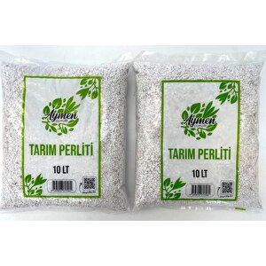 2 Adet 10 Lt Tarım Perliti Köklendirici Perlit - Drenaj Düzenleyici Premium Kalite 20 litre