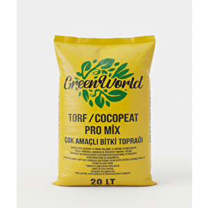 20 Litre Ithal Çok Amaçlı Bitki Toprağı Torf Cocopeat Ponza Taşı - Kokopit Özel Karışım Saksı Harcı 20 litre