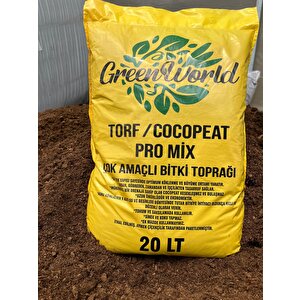 20 Litre Ithal Çok Amaçlı Bitki Toprağı Torf Cocopeat Ponza Taşı - Kokopit Özel Karışım Saksı Harcı 20 litre