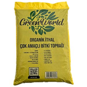 20 Litre Ithal Çok Amaçlı Bitki Toprağı Torf Cocopeat Ponza Taşı - Kokopit Özel Karışım Saksı Harcı