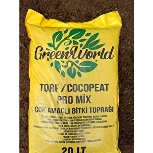 20 Litre Ithal Çok Amaçlı Bitki Toprağı Torf Cocopeat Ponza Taşı - Kokopit Özel Karışım Saksı Harcı
