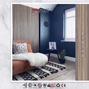 Wi̇npanel Dekorati̇f Ahşap Duvar Panel – Alaska 60x240 cm