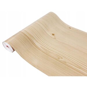 349-3267 Çam Ahşap Desen Yapışkanlı Folyo (45cm X 1mt)