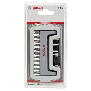 Bosch - 11 Parça Extrahard Vidalama Ucu Seti + Hızlı Değiştirmeli Tutucu