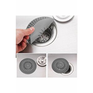 Yuvarlak Silikon Süzgeçli Lavabo Tıpası Mit1068