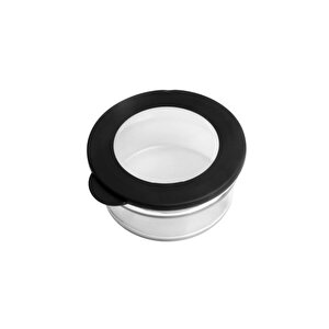 Mithra Life 4 Adet 415 Ml Silikon Kapak Cam Kahvaltı Seti Saklama Kabı Mit1086