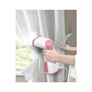 Kiwi Ksı 6450 Portatif Buharlı Kırışık Giderici Dikey Ütü 1200w - Pembe