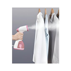 Kiwi Ksı 6450 Portatif Buharlı Kırışık Giderici Dikey Ütü 1200w - Pembe