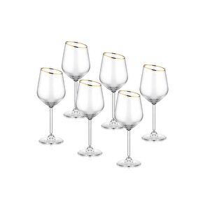 The Mia Gina Gold Kadeh 6 Lı
