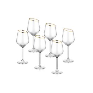 The Mia Gina Gold Kadeh 6 Lı