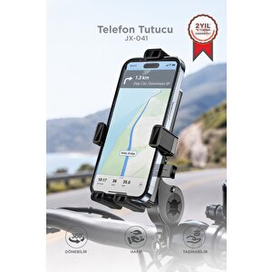 Torima Telefon Tutucu Bisiklet Araç İçi Oto Aksesuarları Jx041 Siyah