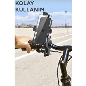 Torima Siyah Jx-041 Car Holder Araç Içi Ve Bisiklet Telefon Tutucu