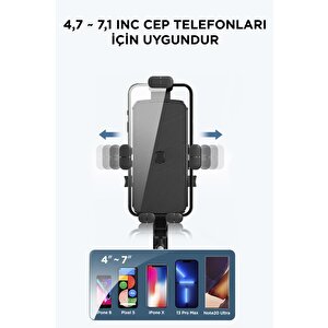 Torima Siyah Jx-041 Car Holder Araç Içi Ve Bisiklet Telefon Tutucu