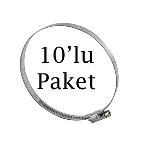 Kelepçe Hortum 70-90 B9/w1 10'lu Paket