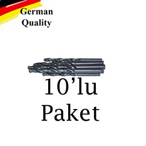 Matkap Ucu Hss 6,5mm 10'lu Paket